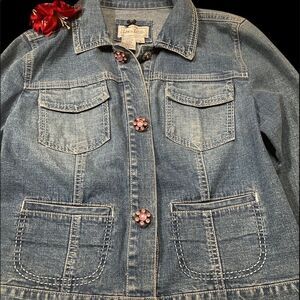 Live a Little denim jacket